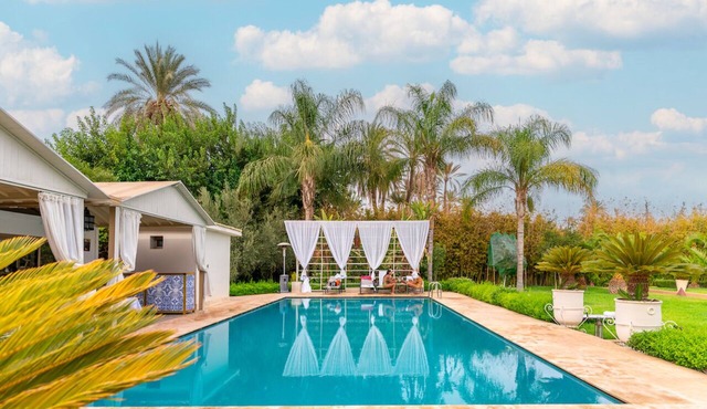 Exclusive Villa in Marrakech, 4 Suites with Pool & Concierge Service
