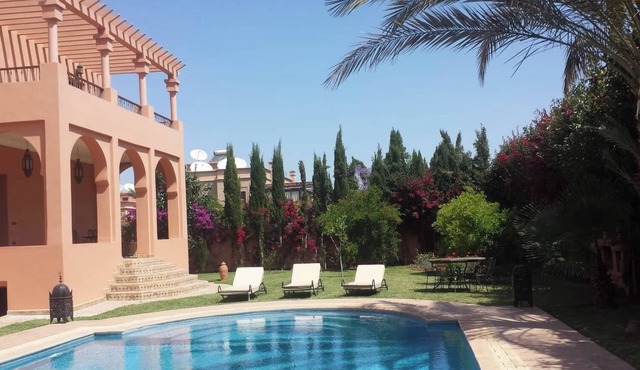 Large villa with private garden and pool, ideal for families and friends.