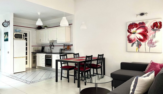 Lovely 2 bedroom apartments with sea view, air conditioning and Wi-Fi in Costa Adeje