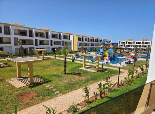 Luxury appartment avec piscine à la Marina Saidia