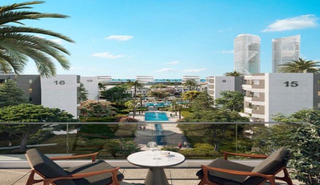 Luxury Lagoon View Apartment Palm Hills New Alamein