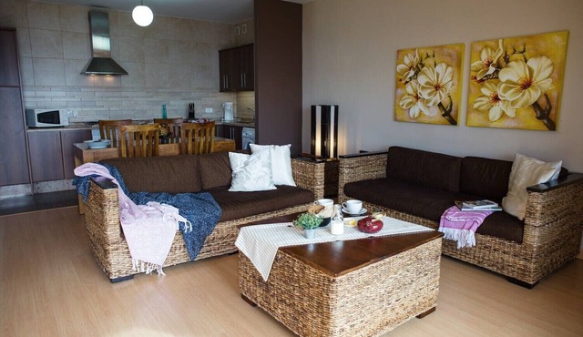 One bedroom, SEA VIEW, HEATED POOL, Heating, Free wif, Big terrace, (2) in La Matanza de Acentejo