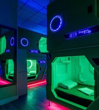 OXYGEN HOSTEL Capsula in Madrid