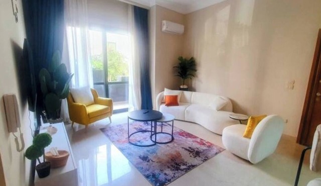 Peaceful Patio “ 2BR at AUC & Westin Hotel”