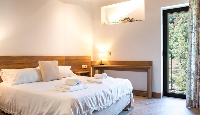 Room 'Doble Superior El Duque Chimenea' with Mountain View, Shared Terrace and Wi-Fi in Navacepeda de Tormes