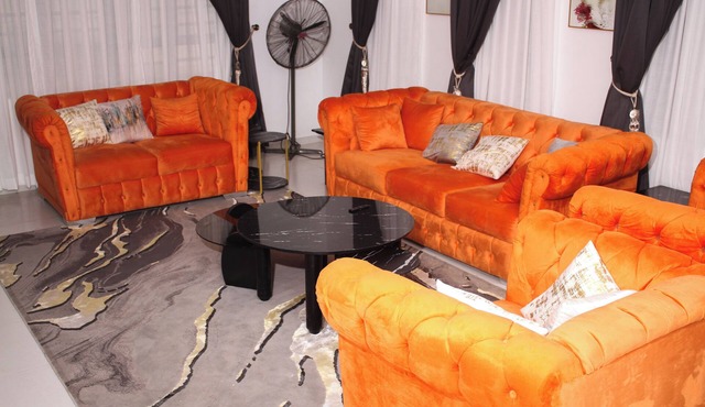 Spacious 4-bedroom house in beautiful Lekki with AC and gym