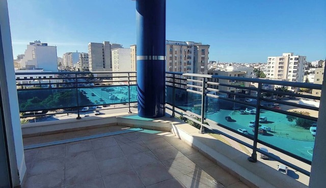 Spacious bright apartment, secure residence Entire rental unit in Hammam Sousse