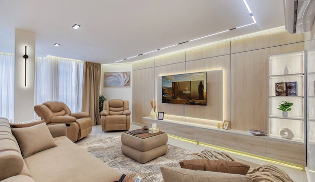 Stylish 3BR Central Stay Near Airport in Cairo Governorate