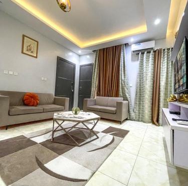 Three bedroom fully furnished shortlet apartment located in Allen Ikeja Lagos