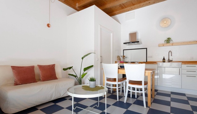 Vacation Studio 'Blue Oasis' with Private Terrace and Wi-Fi in El Cotillo