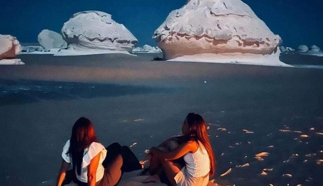 White desert safari adventure