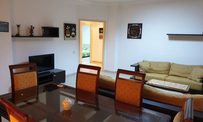 Sousse - Monastir Apartment | Amazing 3 bedroom flat 2 min to the Best sea in sousse