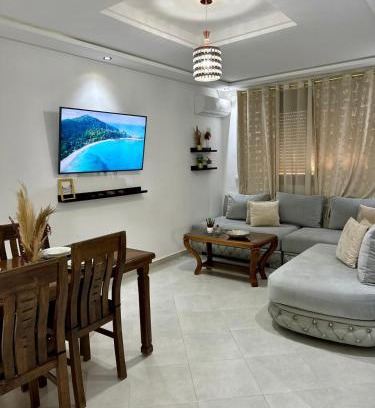 Mesnana Apartment | Appart Neuf Lumineux Climatisé 1ère étage