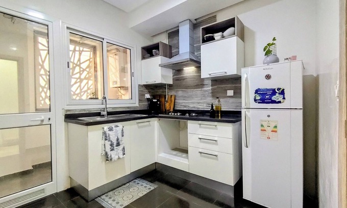 El Aouina Apartment | Cozy 1-bedroom apartment in charming Tunis with AC, WiFi