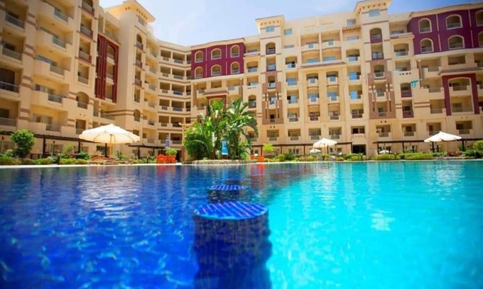 Corniche Road-Dahar Apartment | Florenza #D409 Hurghada sea view double fully equipped by Vision Hotels and Resorts