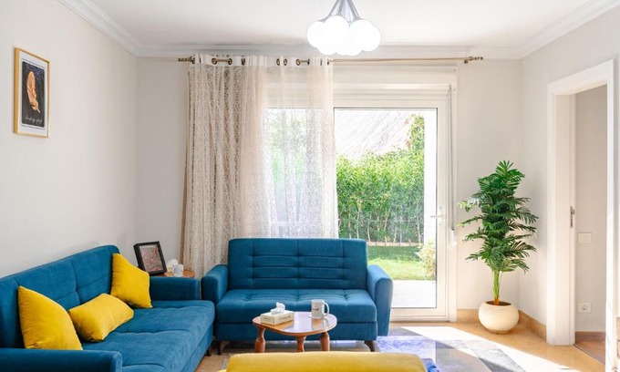 Cairo Apartment | Giza apartment luxuries private new giza compound - شقة فندقية فاخرة في الجيزة كمبوند نيو جيزة