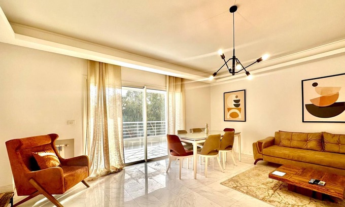 Tunis Apartment | Panorama B12 spacious 2bds with forest view