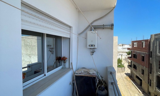 Kelibia House | Terrific 3-bedroom apartment with AC in Kelibia