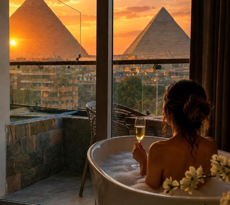 Al Haram Hotel | Eyes of horus pyramids view