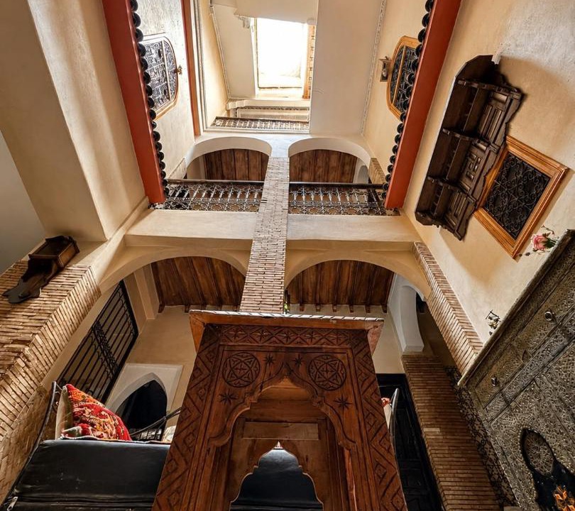 Zaouia Sidi Rhalem House | Authentic 5-bedroom Riad with patio, Gym and Inspiring Workspace