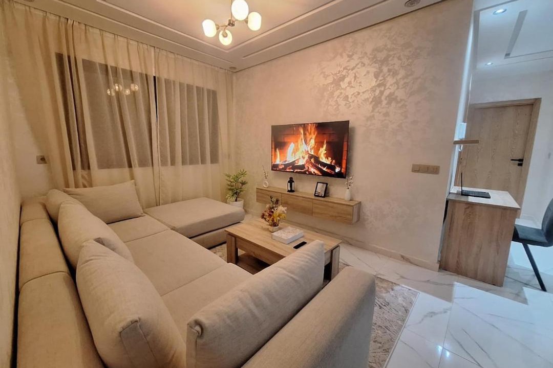 El Jadida Apartment | Mazagan Stay25 avec Climatisation et Parking gratuit, WIFI rapide et IPTV