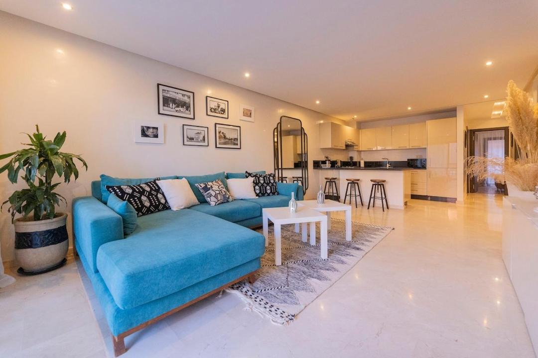 El Hara Apartment | Sublime appartement 2 chambres en plein centre entre Gueliz et hivernage avec piscine