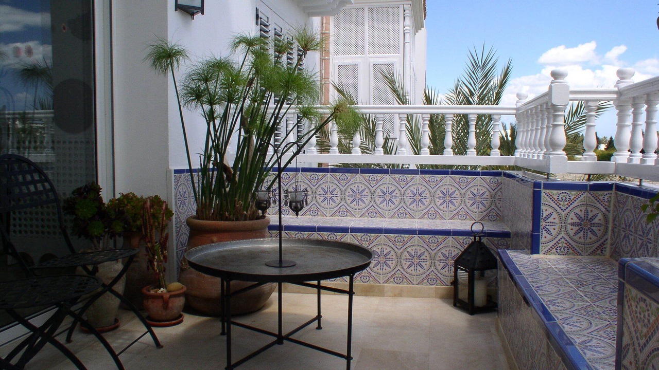 Photo of Patio Balcony in Hammamet Interieure