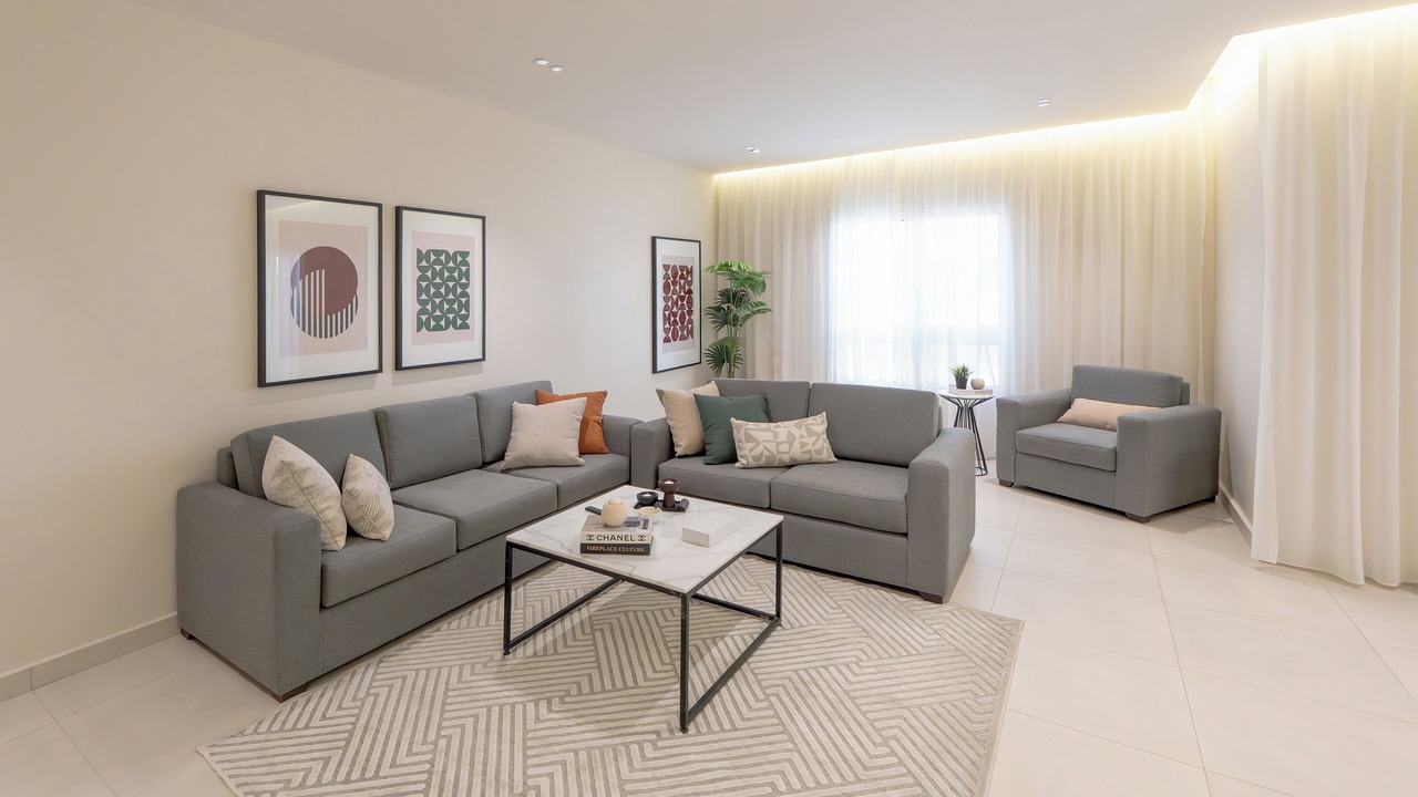 Photo of Livingroom in Sheikh Zayed City