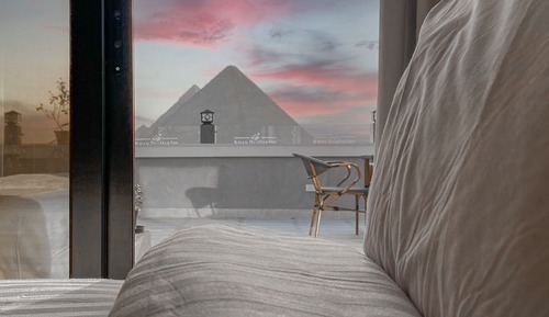 Deluxe Double/Twin Room - Pyramids View With Terrace
