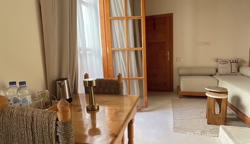 Family Duplex, 1 Queen Bed with Sofa bed, Courtyard View