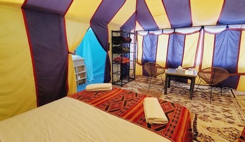 Luxury Tent, Mountain View