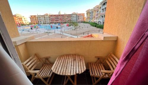One-Bedroom Apartment with Balcony and Water View