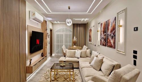 Three-Bedroom Premium Apartment with Balcony