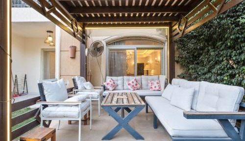 Two-Bedroom Apartment with Pool View