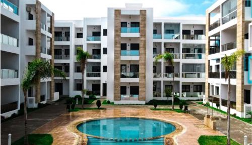 Two-Bedroom Apartment with Pool View