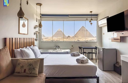 Al Haram Apartment | Xuru Stays I Jacuzzi Studios @ The Pyramids