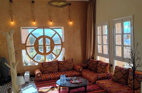 Ouarzazate Villa | Villa Calm, Panoramic View of the Lake and Mountains, Ouarzazate Center