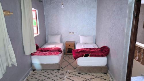 Imlil House | 4 Single Beds Room In Al Haouz Imlil Nature View