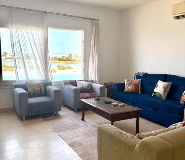 El Gouna Apartment | The White Haven - Lagoon & Sea View