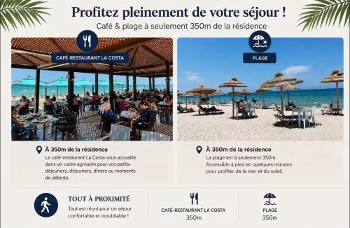 Chott Mariem Apartment | Appartement moderne à quelques minutes de la plage