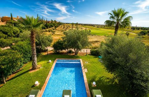 Tassoultante Villa | Palm Golf Villa with Private Pool, Lake, and Tennis Court