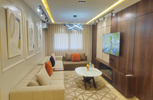 SOUR JDID Apartment | Large luxurious apartment opposite to Hassan 2 Mosqu and FAIR international casablanca , near downtown prohibited arb unmarried couples, Free underground parking for buildings, 3 rooms, 2 bathroom, living room