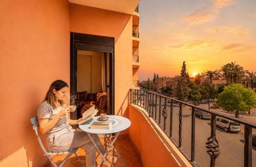 Semlalia Apartment | Al ilham Apartment 2BD Marrakech Center, Majorel Gardeen 5 min medina