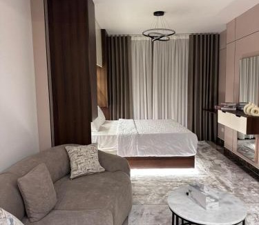 The 5th Settlement Apartment | AUC View, Super Luxury 1BR By Guave stay