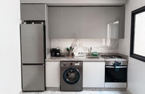 Al Hoceima Apartment | Chic Ocean-View Studio with Grand Terrace - Buena Vista Residences
