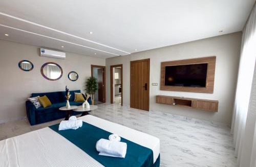 Al Hoceima Apartment | Chic Ocean-View Studio with Grand Terrace - Buena Vista Residences