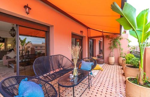El Hara Apartment | L'Atlas - Appartement Authentique à Gueliz