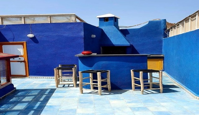 A stunning renovated Townhouse in the Mellah area of the Essaouira Medina. in Essaouira