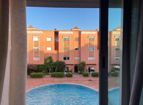 Appart piscine, parking privé, idéal aux familles